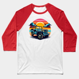 Willys Jeep Baseball T-Shirt